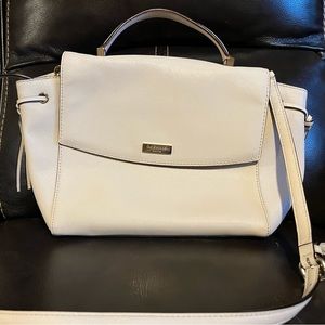 Cream colored Kate Spade purse